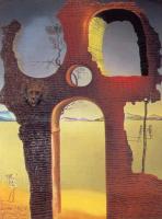 Dali, Salvador - Ruin with Head of Medusa and Landscape (Dedicated to Mrs.Chase)